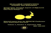 Scalable Computing: Practice and Experience · 2018-06-09 · Special Issue on “Parallel Evolutionary Algorithms”. Call for papers 109 c SWPS, Warszawa 2006. Scalable Computing:
