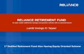 An open ended notified tax savings cum pension scheme with ... · • Use systematic withdrawal plan (SWP) to use only what is needed after retirement –Auto SWP* –Manual SWP KEY