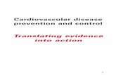 Translating evidence into action - library.health.go.uglibrary.health.go.ug/sites/default/files/resources... · Cardiovascular disease prevention and control: translating evidence