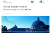 SPACE BIOLOGY GROUP - UNOOSA · Osteoporosis Osteoarthritis Tendinopathy Atherosclerosis Fibrosis (in the bone, cartilage, tendon, vessels, heart, lung, and skin) It remains unclear