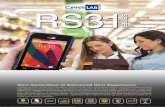 170519@CPL RS31 Brochure EN FA P1‹¸이퍼랩PDA... · 2017-10-27 · The Next Generation Starts Today CipherLab’s RS31 Series is the ultimate solution that provides an enhanced