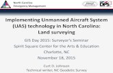 Implementing Unmanned Aircraft System (UAS) technology in ... › docs › 2015-11-18_Implementing_UAS... · UAS in land surveying • Study the “UAS: The Next Quantum Leap in Surveying