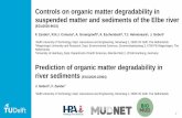 Controls on organic matter degradability in suspended ... › EGU2020 › EGU... · Determination of organic matter pools The borders between organic matter pools were chosen with