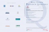 Real Estate Research quarterly - BaseNet · 2012-10-24 · voor de wetenschap van belang vanwege de moeilijkheid om het waardeverlies van vast-goed in de tijd - bijvoorbeeld vanwege