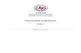 Prevention Task Force › About_DFPS › Reports_and... · 2018-11-12 · Prevention Task Force Report Executive Summary At the conclusion of the 85th Legislative session, Governor