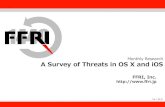 Monthly Research A Survey of Threats in OS X and iOS · • Recently, OS X and iOS are becoming target of cyber attacks. – As a result, attack technique peculiar to OS X and iOS