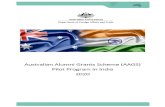 Australian Alumni Grants Scheme (AAGS) Pilot Program in ... › s › site › dfat › ... · Consulate General Chennai (ACG) has developed a pilot grant scheme to support the application,