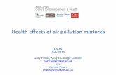 LAQN July 2015 gary.fuller@kcl.ac.uk and Monica Pirani m ... · captured by a single monitoring site (locally varying vs regional pollutants) (There’s a very nice review by Oakes