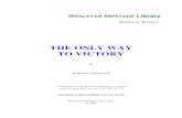 The Only Way To Victorymedia.sabda.org/alkitab-6/wh2-hdm/hdm0496.pdf · The Spirit of Love 15 The Spirit of Fire 16 The Fruit of The Spirit 17 The Gifts of The Spirit 18 The Law of