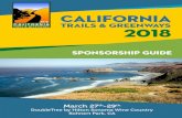 CALIFORNIA · 2018-02-28 · 4 California Trails & Greenways is the only statewide, non-motorized trails conference in California. We actively maintain a database of over 4,000 trail