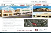 WINTER SPRINGS, FL 32708 join - Red Willow Plaza2018 1-mile 3-mile 5-mile Population 10,849 69,824 228,782 Average HH Income $102,647 $99,858 $81,547 *Source: Stiles, 2018. Retail