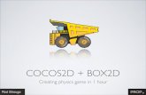 BOX2D - Cocos2D Bookcocos2dbook.com/projects/Rod_Cocos2D_Presentation.pdf · WHY COCOS2D • Games are fun! Making a game does not have to be hard. • Write less infrastructure code,