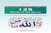 125 Words of the Quran 1-65...Kamil Jamia Nizamia Sana Dossul, Qari Imran 125 Words of the Qur'an 4 نﻘﻟا ﺎﻧﺴ ﺪﻘﻟ ١٧ ﺮﺪﻣ ﻦﻣ ﻞﻬﻓ ﺮﺬﻠﻟ And