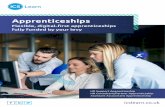 Flexible, digital-first apprenticeships fully funded by ... · The Apprenticeships Service allows you to calculate and manage your fund contribution, search for apprenticeship standards,