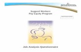 Job Analysis Questionnaire - gnb.ca Job... · 1. Please read the Job Analysis Questionnaire carefully, and complete each section using a pen. (Please print) If you find that some