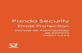 Panda Securityresources.pandasecurity.com/enterprise/... · Muestra el desglose de la actividad de mensajes entrantes en los últimos 30 días. Estadísticas de correo saliente por