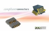 compliant connectors - CPGconsumer aerospace industry experience proven design and innovation CCS’s performance connectors maintain the highest level of contact reliability. From