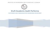 Draft Academic Audit Performa · 2 Draft Academic Audit Performa for Session 2016-17 12 . ELECTRONICS AND COMMUNICATION ENGINEERING DEPARTMENT 3 ACADEMIC AUDIT REPORT (Session 2018-19)