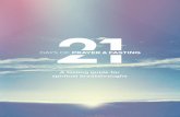 DAYS OF PRAYER & FASTING - WALLENPAUPACK …...21 Days of Prayer & Fasting A Fasting Guide for Spiritual Breakthroughs Written by Gary Rohrmayer Converge MidAmerica 924 Busse Hwy Park