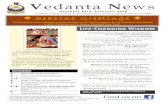 Vedanta News€¦ · Hari-Om Ramakrishna, Silent Meditation, Vedic Chants, Devotional Songs: Talks by Dr.Carmelita Maitra & Pravrajika Sridharaprana. Sunday 27 January, 2019—6.30pm—9.00pm