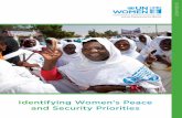 Identifying Women’s Peace and Security Priorities women's... · Identifying Women’s Peace and Security Priorities Acknowledgement The document was written by Anne Marie Goetz