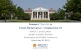 Innovation in a Post-Recession Environment · 2017-01-20 · Implications for Innovation in Executive Education • Great uncertainty about how Executive Education will adapt to the
