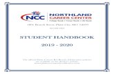 STUDENT HANDBOOK 2019 - 2020 › cms › lib... · 9/2 No NCC or KHS Labor Day 11/6 AM Students will not attend NCC Teacher PD 2/17 No NCC or KHS President's Day 9/3 Attend NCC No