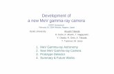 Development of a new MeV gamma-ray camera...MeV gamma-ray camera COMPTEL (aboard CGRO satellite: 1991~2000) E 0 φ E 1 E 2 Classical Compton method NaI(Tl) liquid scintillator (NE213)