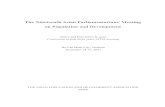 The Nineteenth Asian Parliamentarians' Meeting on ... · The Nineteenth Asian Parliamentarians' Meeting on Population and Development ... Also in Southeast Asia, particularly in Thailand