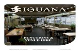 Iguana Street Bar & Restaurant Email: info@iguana.co.nz Ph ... · Iguana Street Bar & Restaurant Email: info@iguana.co.nz Ph: (07) 834 2280 WELCOME TO IGUANA Iguana was established