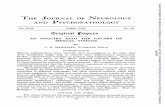 THE JOURNAL OF NEUROLOGY PSYCHOPATHOLOGY …the journal of neurology and psychopathology vol. xvii. april, 1937 no. 68 oriuuatnal 1apers an enquiry into the causes of mescal visions