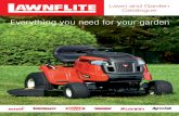 Lawn and Garden Catalogue · 40. Log Splitters 42. Chainsaws 44. Electric & Petrol Hedge Shears 46. Brushcutters and Trimmers 49. Multi Cutter 4-in-1 49. Wheeled Trimmer 16. Lawnflite