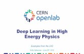 Deep Learning in High Energy Physics€¦ · The Higgs Boson. 6 The Higgs Boson completes the Standard Model, but the Model explains only about 5% of our Universe ... challenge on