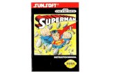 Genesis Superman - The Video Game Archeologistfor purchasing the Sunsoft Superman video game. Please read this instruction manual carefully before starting to play the game. In doing