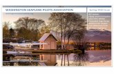 WASHINGTON SEAPLANE PILOTS ASSOCIATION Spring 2020 Issue · Splash-Ins The situation with splash-Ins is up in the air, so to speak. We had planned a trip to Eagle Nook Resort in British