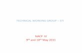 TECHNICAL WORKING GROUP –STI NACP IV and 10 May 2011 › sites › default › files › STI TWG.pdfExplore the possibilities of integration activities with NRHM • Mobile medical
