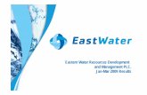 Eastern Water Resources Development and Management PLC. …eastw.listedcompany.com/misc/presentations/Presentation... · 2009-09-03 · Bangpakong Water Supply Chachoengsao Water