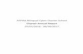 ASPIRA Bilingual Cyber Charter School Schools... · of a new principal to promote change and progress. Principal Nancy Ruiz was hired on October ... PA 19134 11/21/2016 6:00 PM 6301