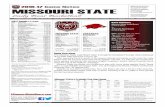 2016-17 Game Notes 901 S. National Avenue MISSOURI STATE › custompages › ... · 2016-12-09 · (2-6, 0-0 MVC) Athletics Communications2016-17 Game Notes MISSOURI STATE Lady Bear