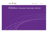 Report: Swedish Postal Market 2019€¦ · market, but is losing market share 35 2.6.3 The letter market can be divided into bulk mail and single letters 36 2.6.4 Bulk mail accounts