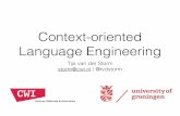 Context-oriented Language Engineering · Context-oriented Programming Context-oriented Programming is concerned with programming language constructs to represent and manipulate behavioral
