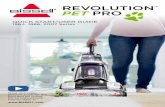 REVOLUTION PET PROset-in stains permanently Revives carpets to look their best Repels stains from soaking into carpet fibers Removes pet stains and odors permanently Permanent Stain