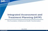 Integrated Assessment and Treatment Planning (IATP) · treatment – Ongoing training opportunities on assessment, treatment planning, and other relevant, identified clinical topics