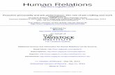 Human Relations - =onderhouden · 1360 Human Relations 65(10) Several studies have revealed that employees show the best job performance in challeng-ing, resourceful work environments,