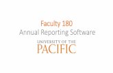 Faculty 180 Annual Reporting Software · Professional Development- Activities such as Seminars, Conferences, Courses, Trainings, Etc. where you participated solely as a learner. Includes