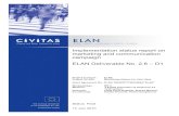 Implementation status report on marketing and communication … · 2014-07-08 · CIVITAS-ELAN Deliverable Template 2 ELAN deliverable no. 2.6 – D1 Date / Version 14/07/2010 Final