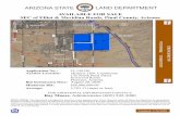 ARIZONA STATE LAND DEPARTMENT...53-120190 FOR ADDITIONAL INFORMATION CONTACT: Ray Moore, Administrator (602) 542-3000 ARIZONA STATE LAND DEPARTMENT Created Date 20200526104047Z ...