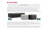 RIVA AUDIO’S ARENA AND FESTIVAL SPEAKERS NAMED AS CES … · CES 2017 Innovation Honoree products are featured on CES.tech/Innovation, which lists product categories, as well as
