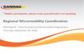 Regional Micromobility Coordination · 29/11/2018  · Shared Electric Scooter Pilot Portland Bureau of Transportation (PBOT) REGIONAL MICROMOBILITY COORDINATION •Fees - $5,000