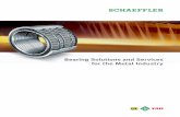 Bearing Solutions and Services for the Metal Industry › images › whats_new › pme_de_en.pdf · the needle roller and cage assembly by Dr. Georg Schaeffler, an ingenious idea
